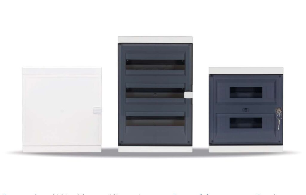 alfa system natynkowe plastikowe rozdzielnice modulowe tn