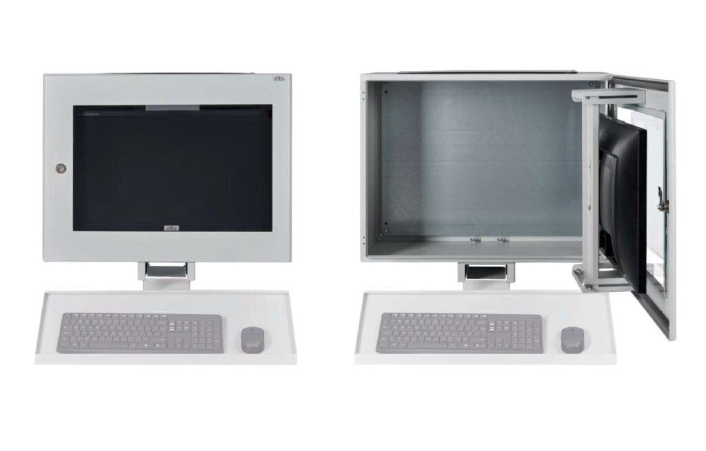 wopc wiszaca obudowa pyloszczelna na monitor i komputer tn