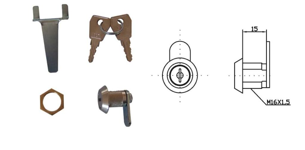 zamek do rozdzielnic nrp i nrl